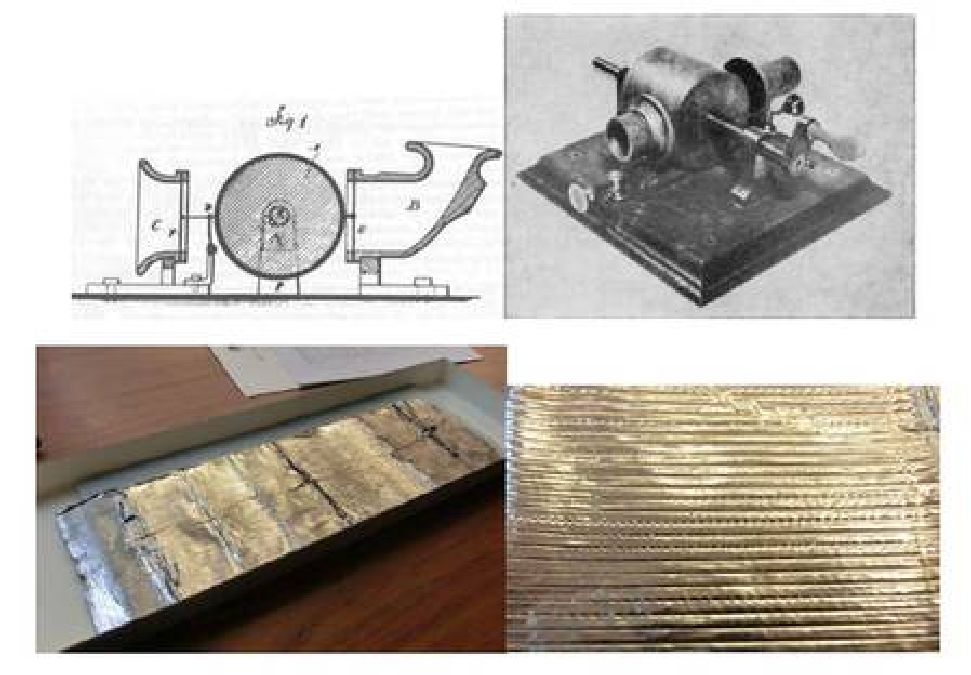 Un enregistrement audio de 1878 restauré avec un microscope 3D