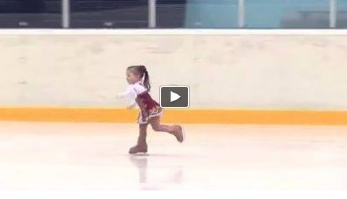 Only 2.5 years The World’s Youngest Ice Skater