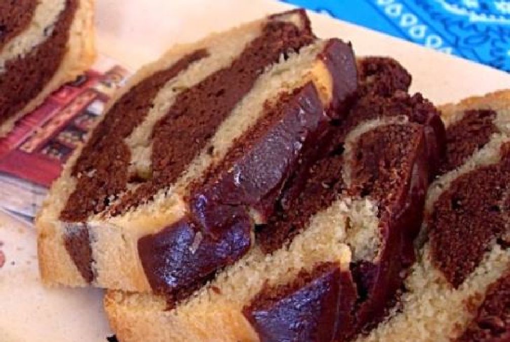Recette: cake marbré au chocolat !