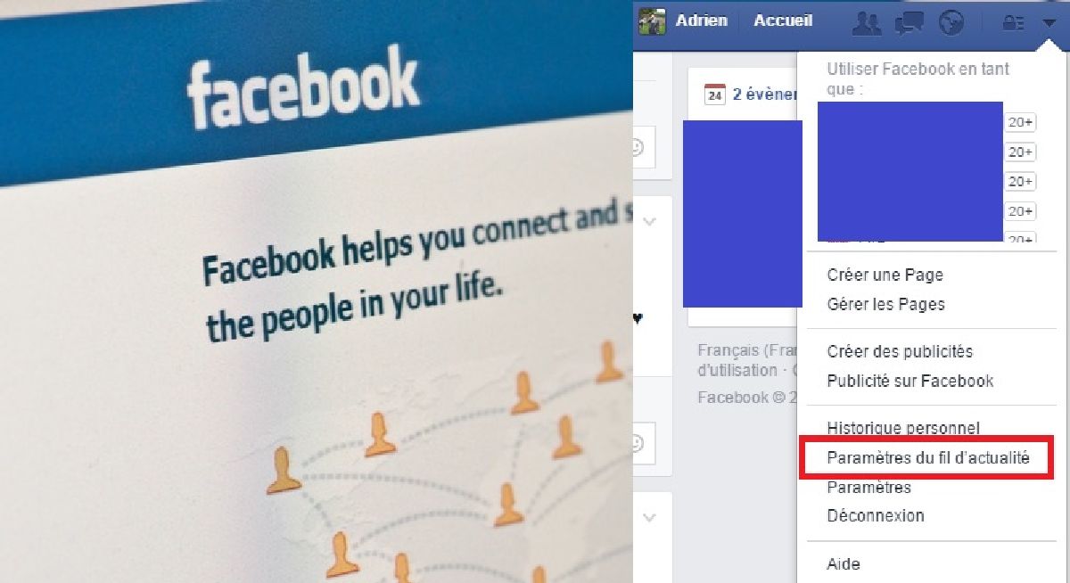 Nouvelle Mise à jour Facebook : Comment choisisr qui apparaît ou non dans votre fil d’actualité