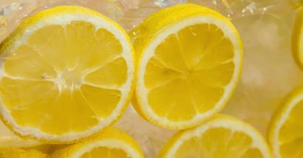 Les bienfaits du citron congelé.