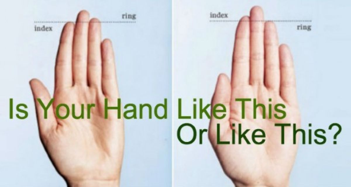 La longueur de vos doigts correspondrait à votre santé mentale regardez !