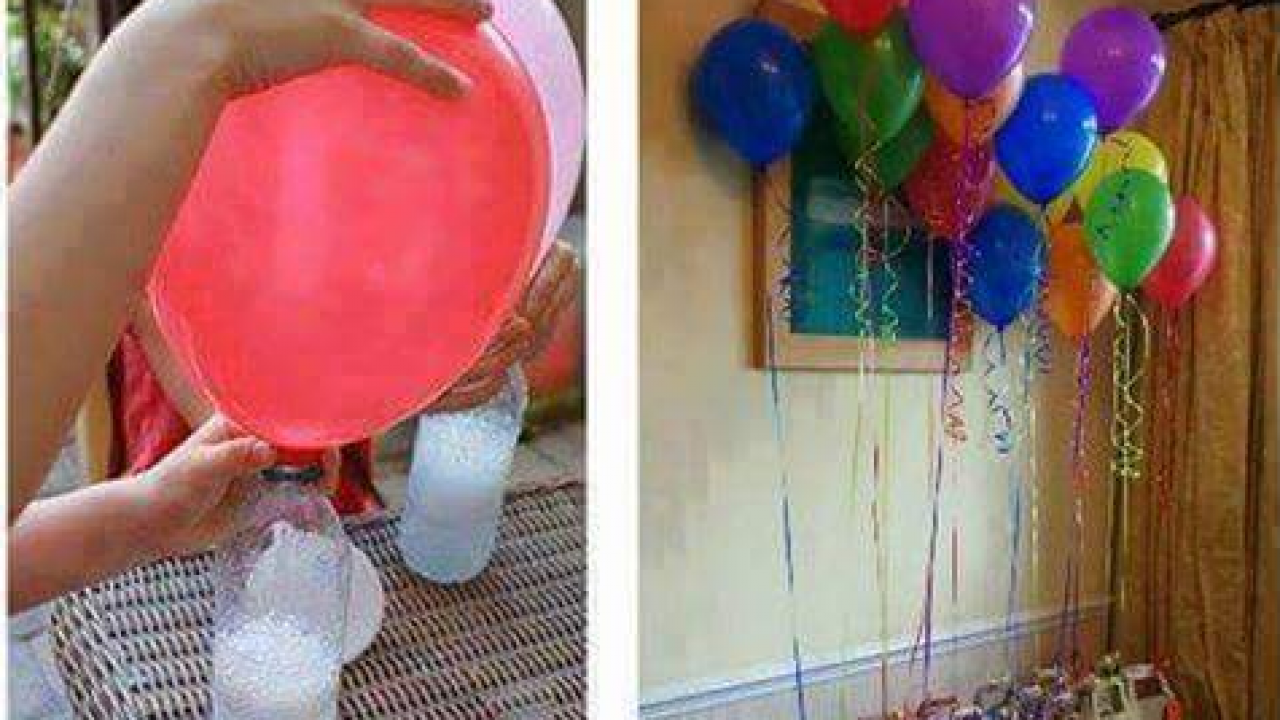 Comment gonfler un ballon sans hélium ?