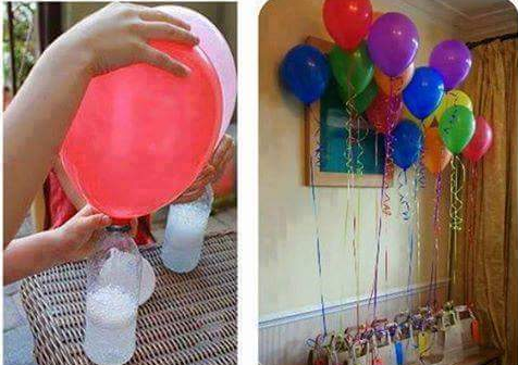 Voici comment gonfler un ballon sans hélium