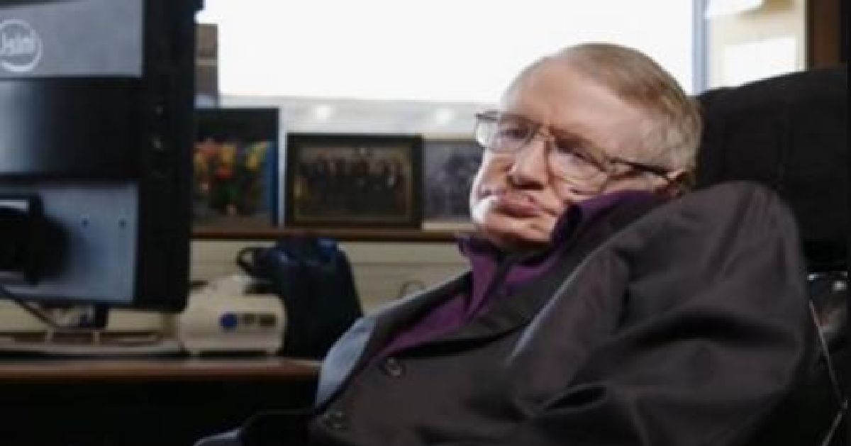 Le magnifique message de Stephen Hawking àtoutes les personnes qui souffrent de dépression