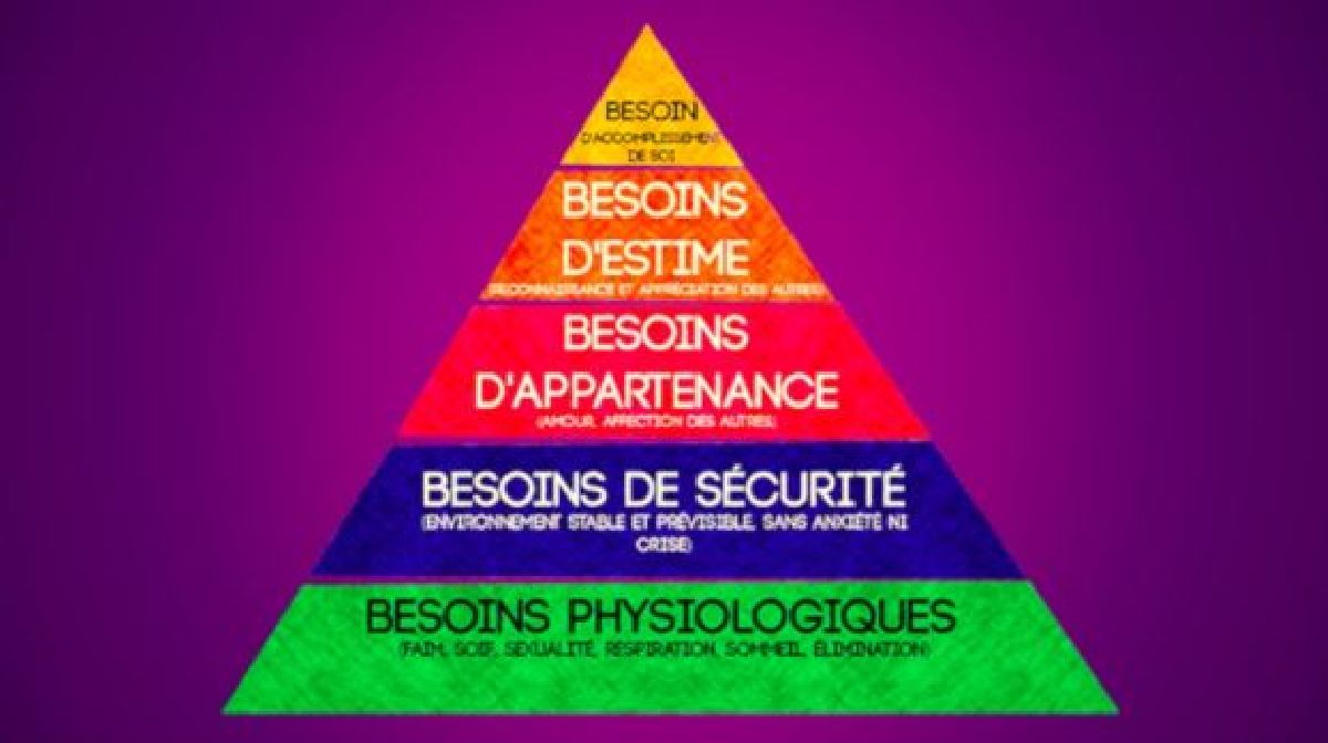 Besoins et motivations : voici comment La pyramide de Maslow a été  révisée