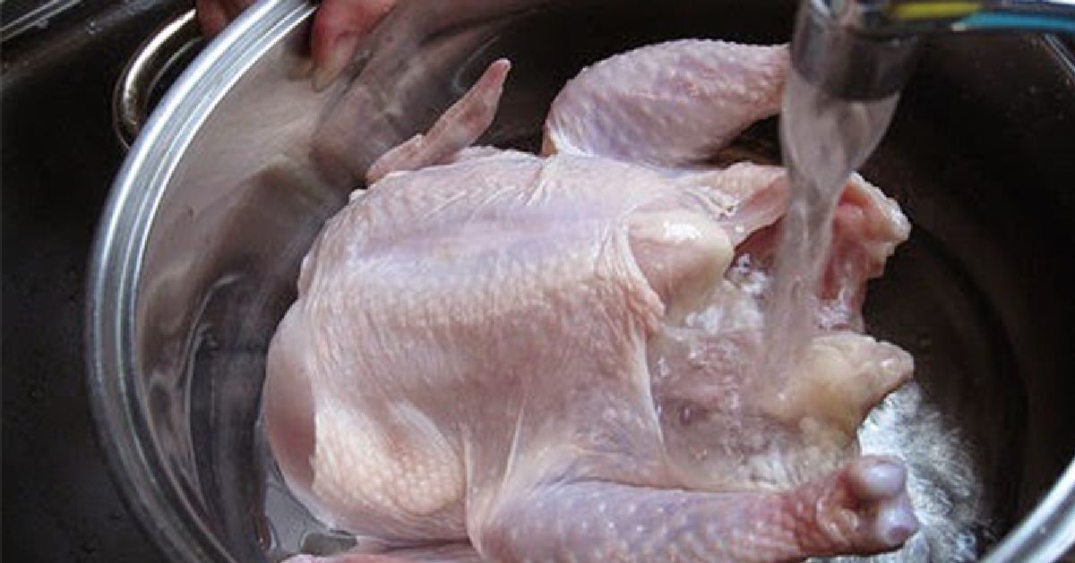 Voici pourquoi vous ne devriez JAMAIS laver du poulet cru avant de le cuisiner (faites ceci à la place)