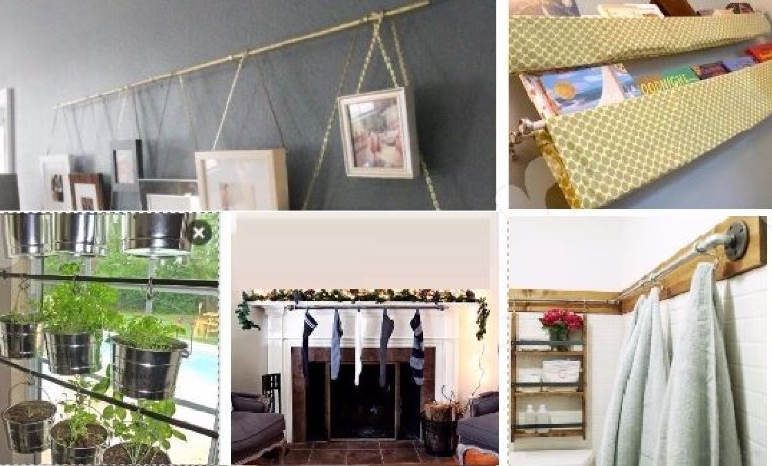 Vous allez pouvoir refaire toute la décoration de votre maison rien qu’avec une tringle à rideau ! Découvrez ces idées astucieuses