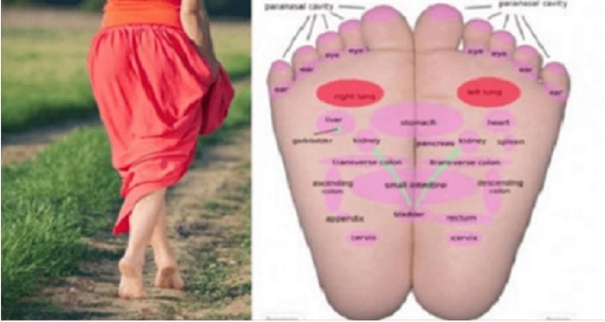 Voici ce qui arrive à votre corps quand vous commencez à marcher pieds nus 5 minutes chaque jour