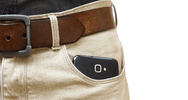 Vous mettez votre téléphone portable dans votre poche? Stop! Les conséquences de cette habitude peuvent être fatales.