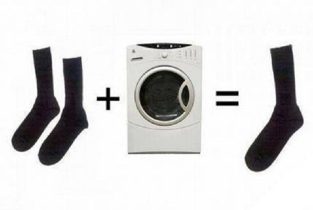 Vous vous demandez encore ou sont passées les chaussettes que vous avez mises dans votre lave linge ? Voici la réponse au mystère !