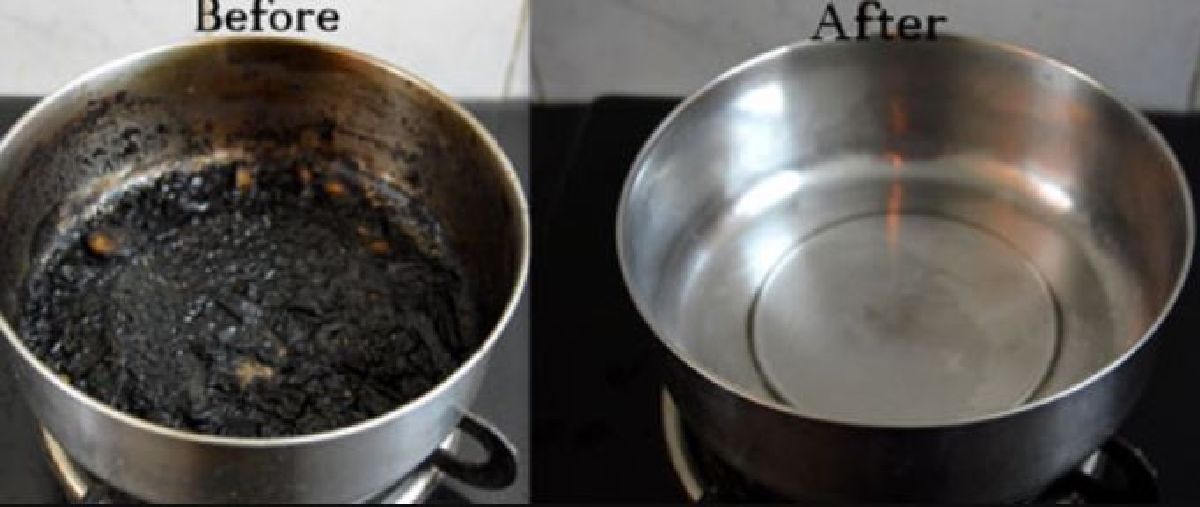 Comment nettoyer les pots et les poêles brûlées