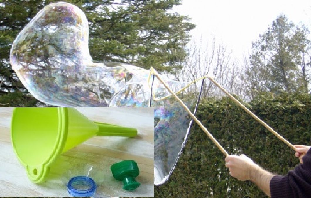 Amusez-vous avec vos enfants en créant des bulles de savon géantes Voici la recette