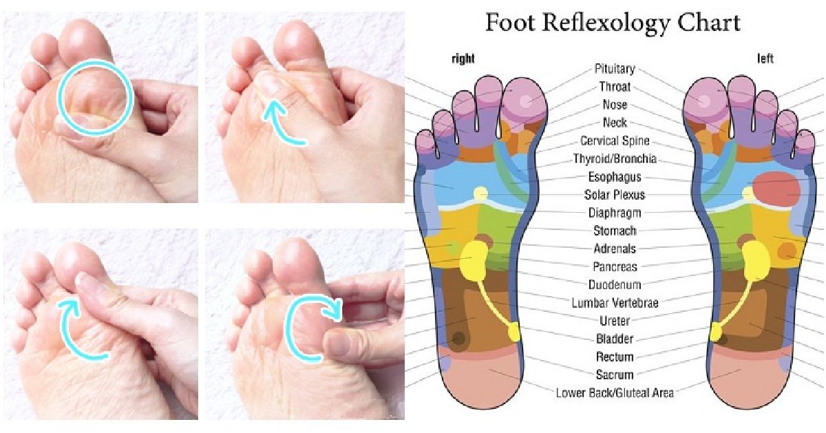 7 avantages incroyables du massage des pieds !