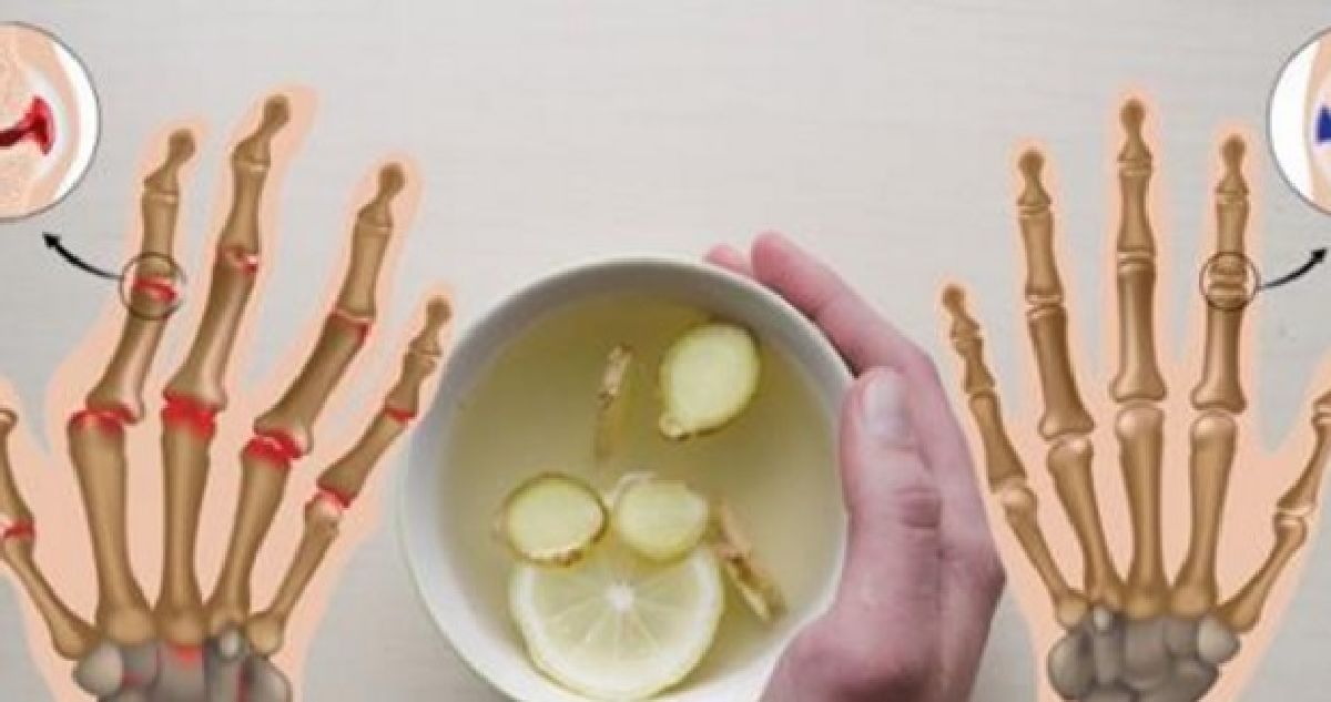 Ce thé au gingembre peut apaiser vos douleurs d’arthrite, voici comment en préparer