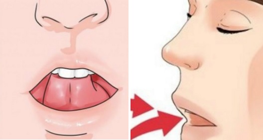 Incroyable: Si vous touchez votre bouche avec votre langue et respirez, ceci se produira dans votre corps