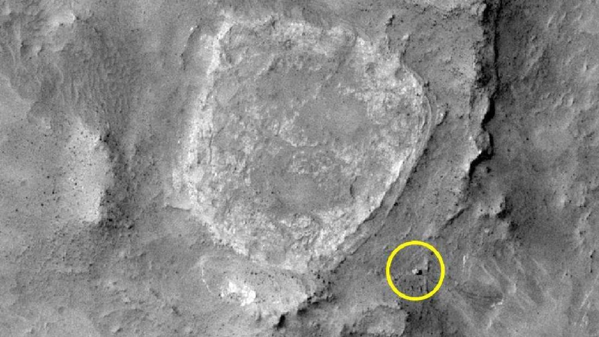 D’anciennes sources chaudes sur Mars pourraient contenir des signes de vie