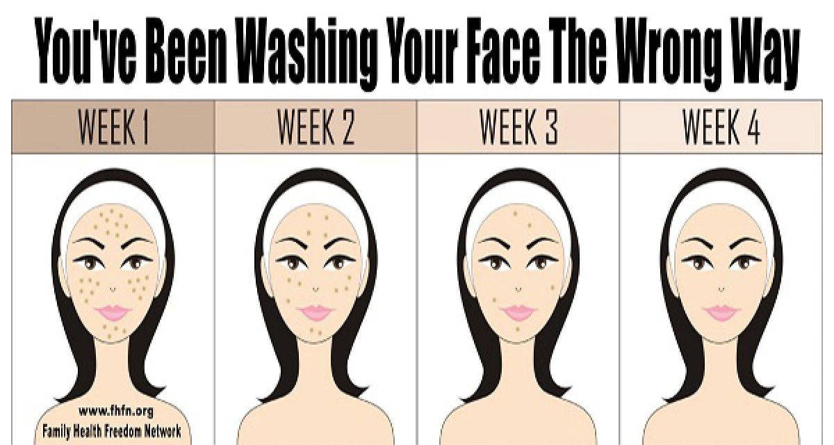 Comment laver le visage correctement ! les effets incroyables